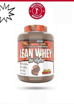 Muscle Sport Lean Whey Big 80 Ounce Chocolate Penut Butter