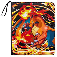 Big 900 Cards Charizard Card Binder for Pokemon Cards Holder Fits