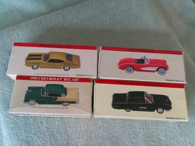 Reader s Digest Lot of 4 Diecast Cars 2001 Classic Models New in Box