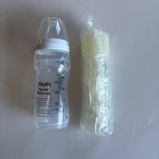 Playtex Nurser Baby Bottle with Drop-Ins Liners 8oz 250mL Clear White 15ct Liner