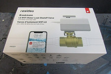 Resideo Braukmann VWS02Y-3/4 L5 WiFi Leak Shutoff w/ 3/4" NPT Ball Valve
