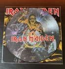 Vintage Iron Maiden Piece of Mind Picture Disc Vinyl LP 1983 Rare