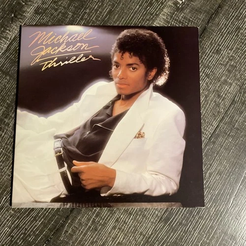 Michael Jackson Thriller Vintage Vinyl  LP Record Epic QE 38112 Gatefold