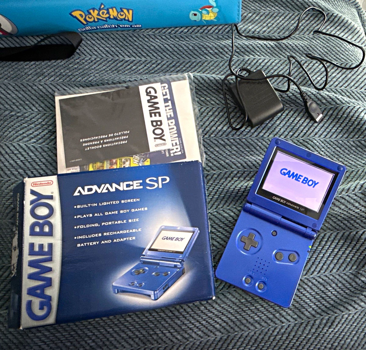 Nintendo Game Boy Advance SP Blue Video Game Consoles for sale | eBay