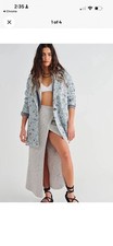 We The Free Oversized Floral Beckett Blazer SIZE SMALL Orig 198