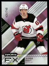 2021-22 Synergy FX #FXJB Jesper Bratt /749 - HKY