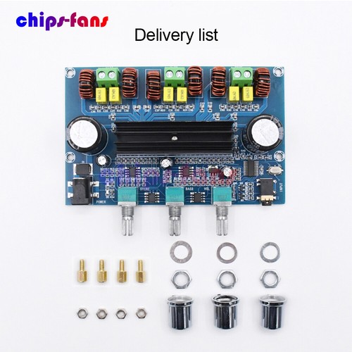AUX Bluetooth 5.0 TPA3116D2 Digital Power Amplifier Board 2.1 Channel 2*50W+100W - Picture 28 of 40