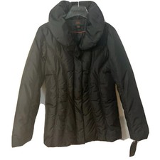 New Mac Mackintosh Black Puffer Down Insulated Front Pockets Coat Jacket