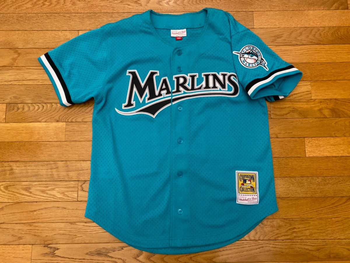 Mitchell & Ness フットボールシャツ　40M Mitchell Ness MLB Jersey Florida Marlins Andre Dawson #8 Size M 40