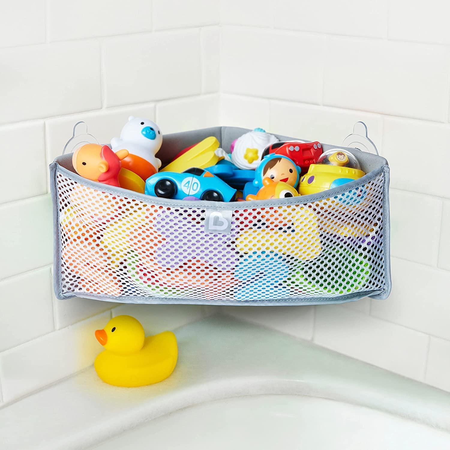 Large Kids Baby Bath Toy Tidy Organizer Bathroom Mesh Net Storage Bag Holder