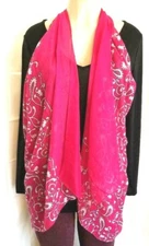 🦋Multi Functional Paisley Scarf Vest Fuchsia🦋
