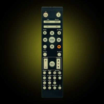 BR-3070L Replace Remote Control Fit For Optoma Projector EH500 X600 EH415 EH503