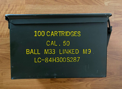 弾薬箱 .50 CAL 100 CRTG BALL M33 100 Crtg 50 Cal Ammo Can - Link M9 and 4-Ball M33 price