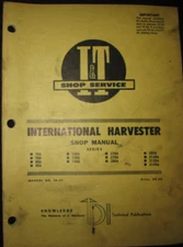 International Harvester Tractor 706 756 806 1206 21456 Shop Service Manual 1971