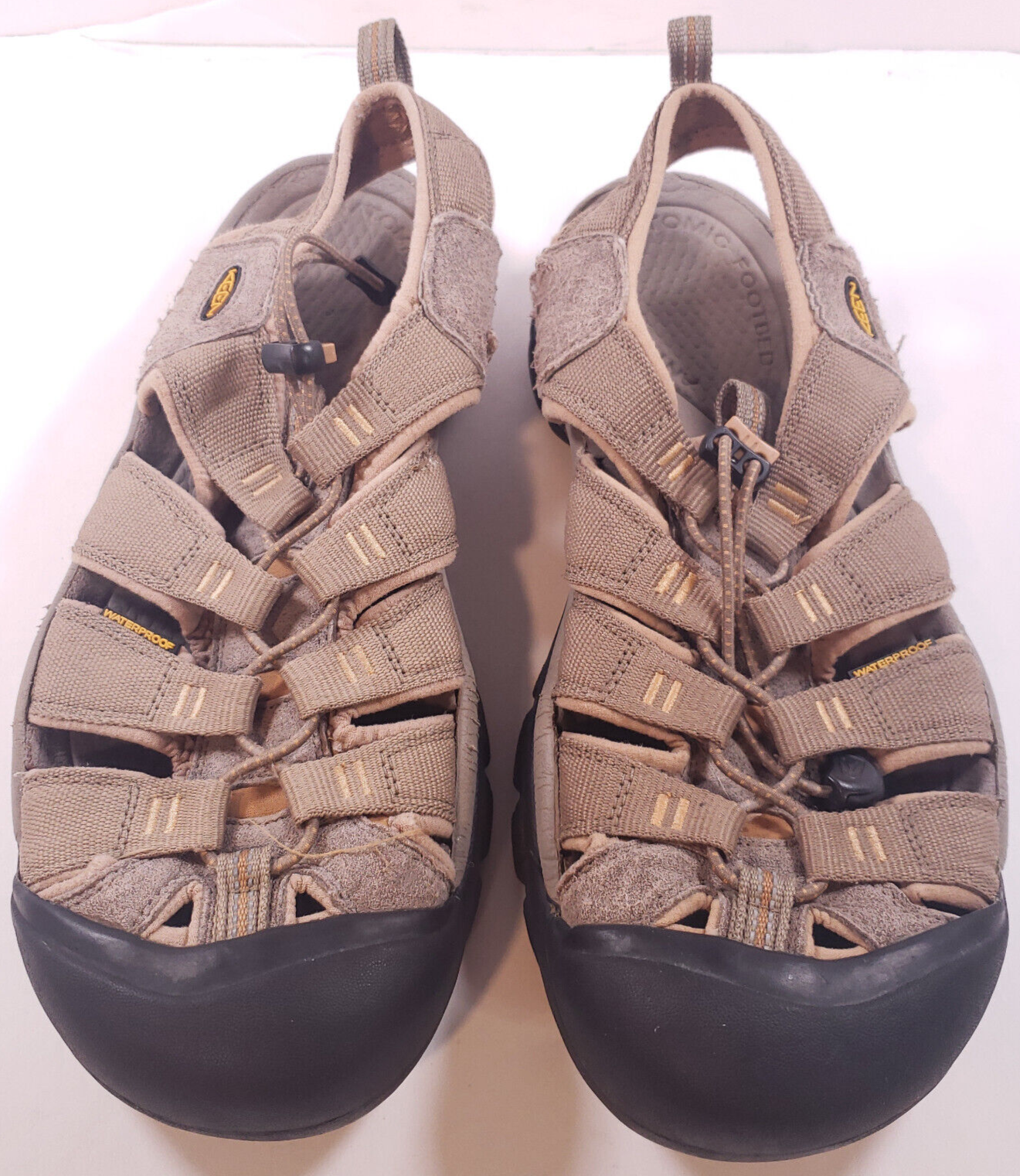 Sandali Keen Newport uomo tg 11 impermeabili trail punta chiusa marroni escursionismo pesca