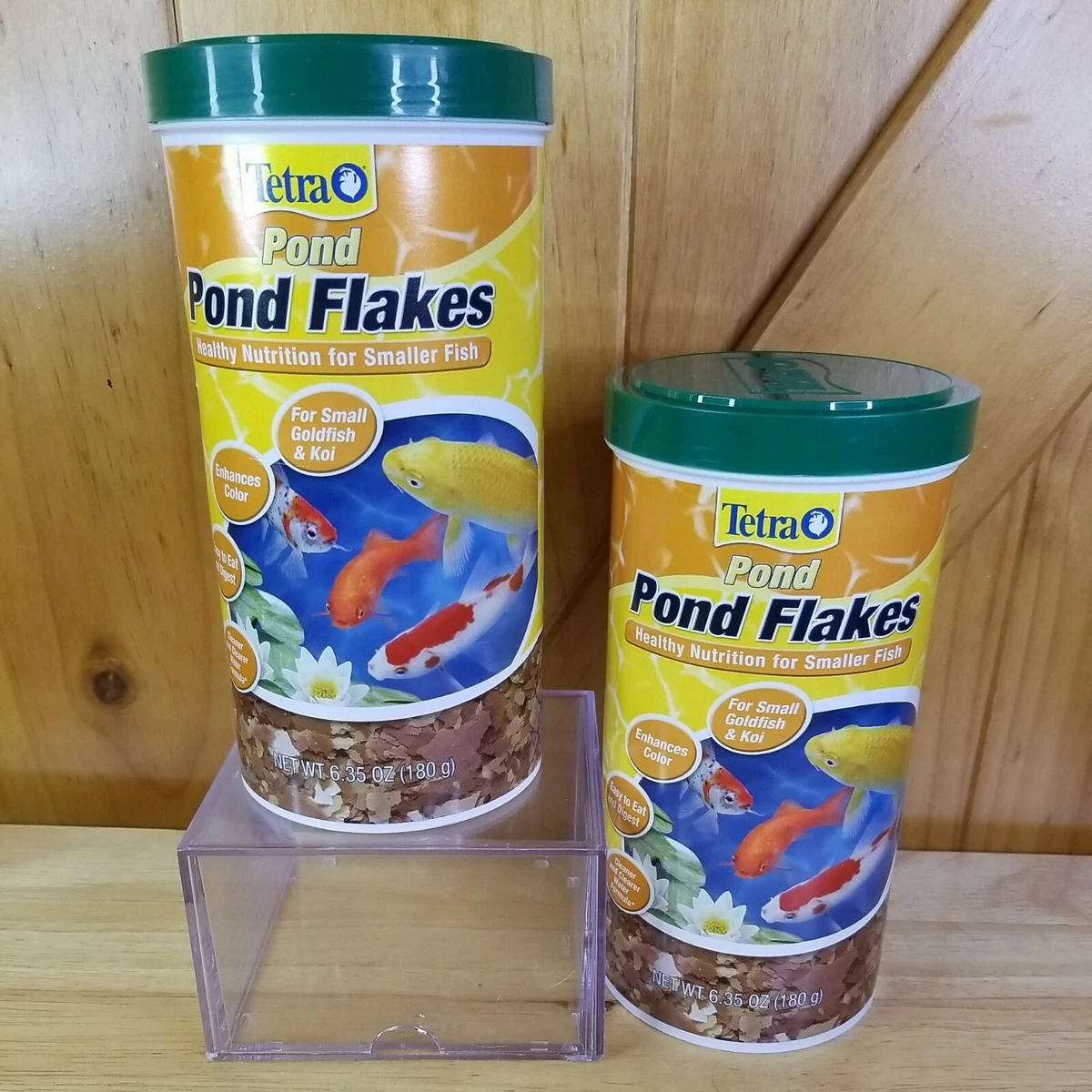 2 Tetra Flaked Fish Food, Pond Flakes, 6.35 Ounce, Expires 4/23