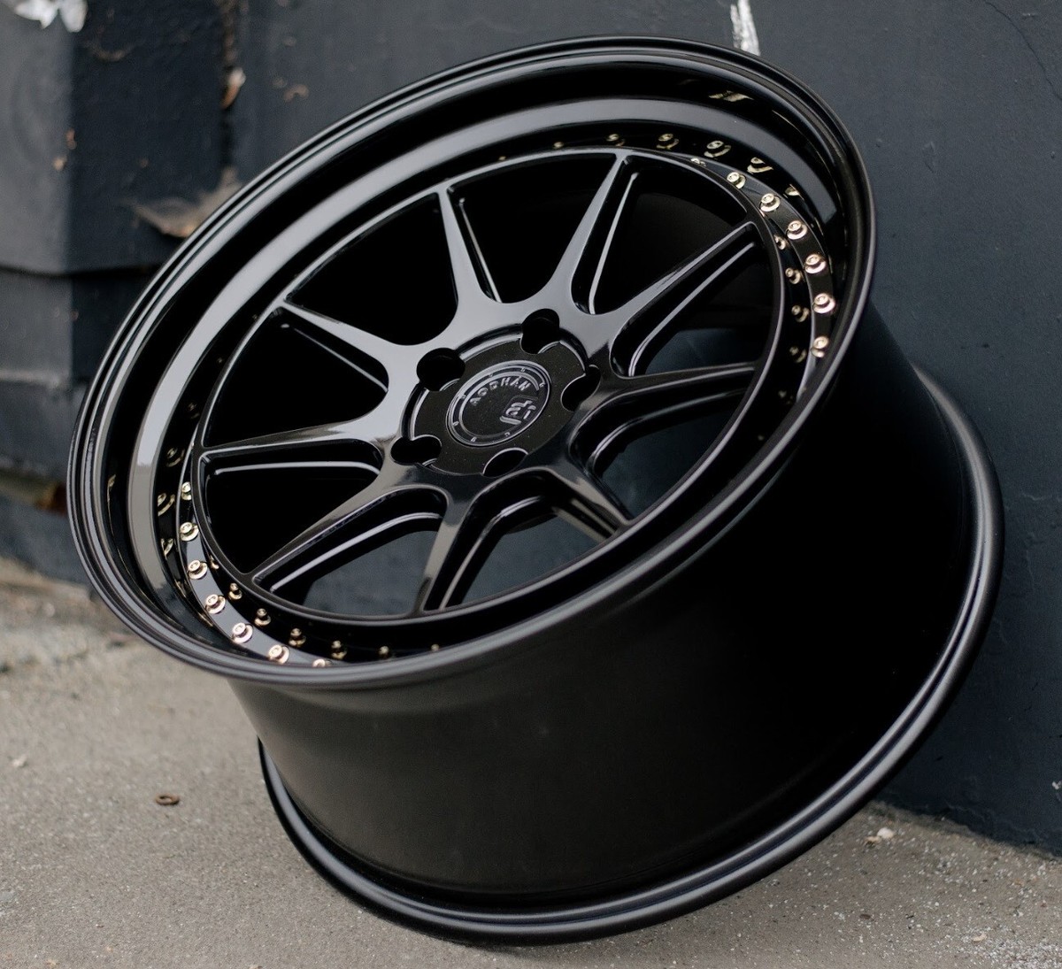 4 PCS 18x8.5 +35 / 18x9.5 +30 Aodhan DSX Wheels 5x114.3 Gloss