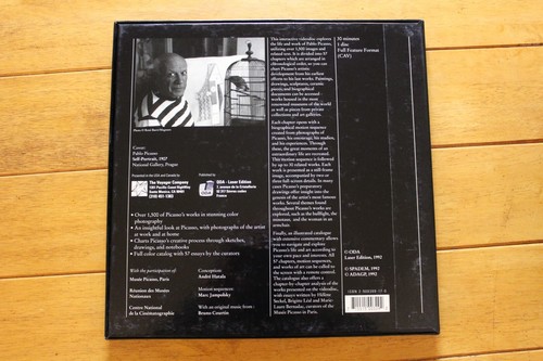 PICASSO - OVER 1,500 WORKS FROM PICASSO - LASERDISC LD - Picture 2 of 4
