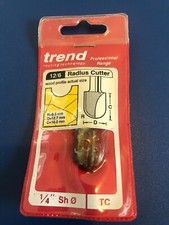Trend 12/6 Radius Cutter 1/4” inch RouterRouting R6.3 D12.7 C16.0