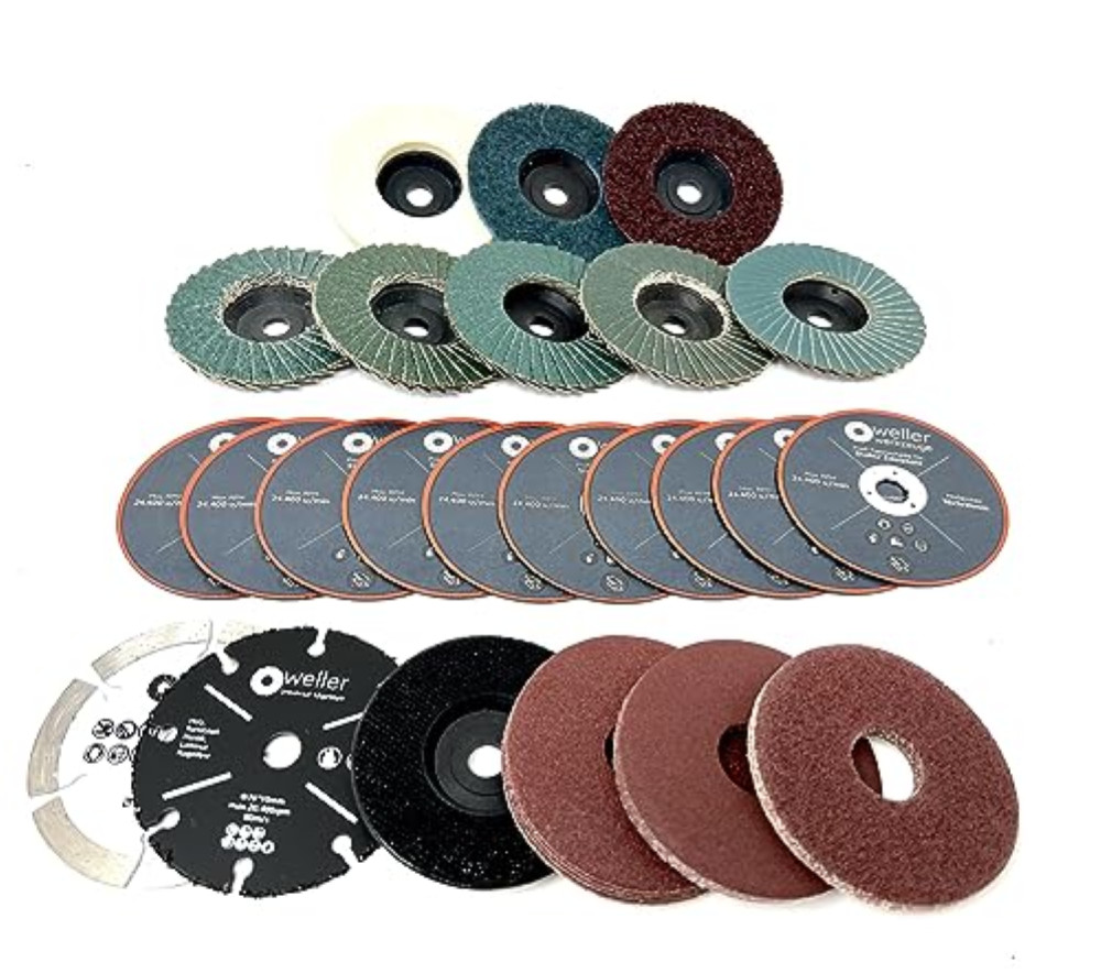 OFFERTA XXL Set Accessori 76x10mm Wellerwerkzeuge Smerigliatrice