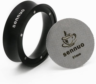 Espresso Trichter mit Dosierring & Puck Screen für Kaffee