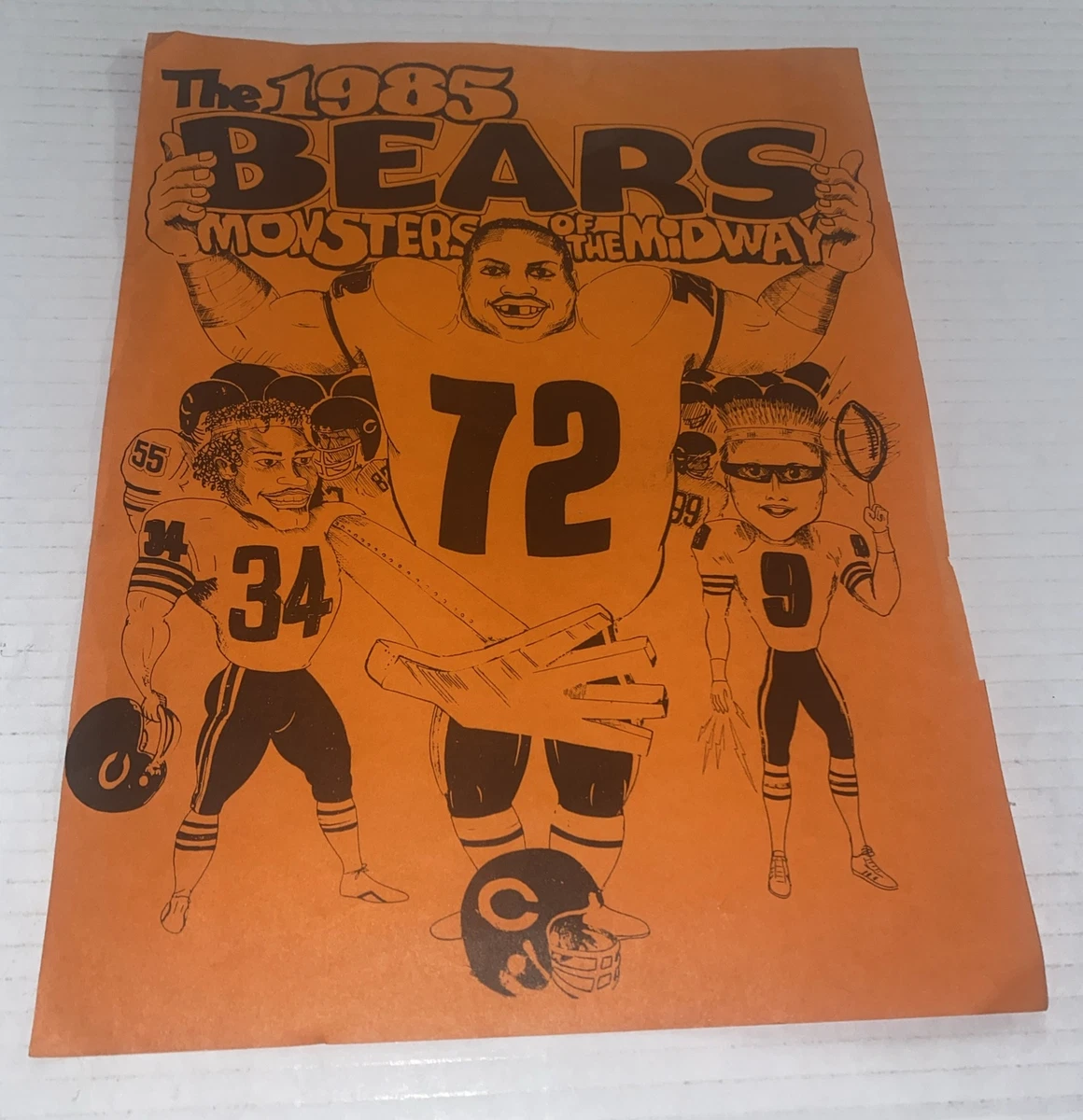 Chicago Bears Football 1985 Vintage Sports Memorabilia for sale | eBay