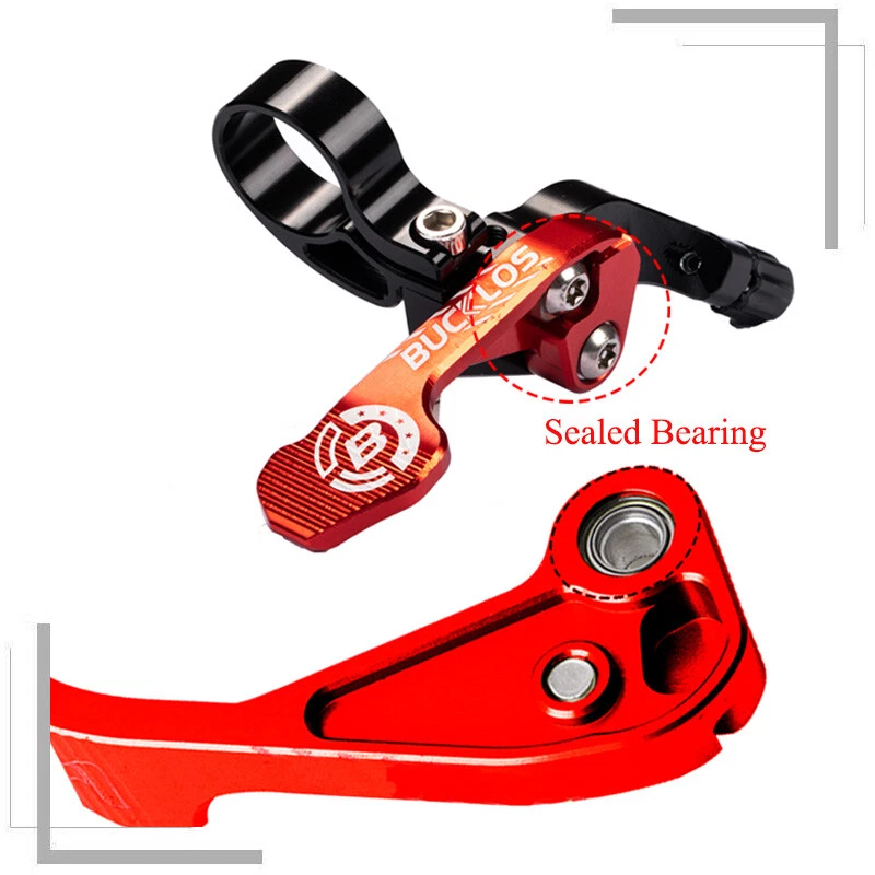 BUCKLOS Remote Hebel Fahrrad Dropper Sattelstütze Aluminium Teleskop Fahrradteil - Bild 4 von 4