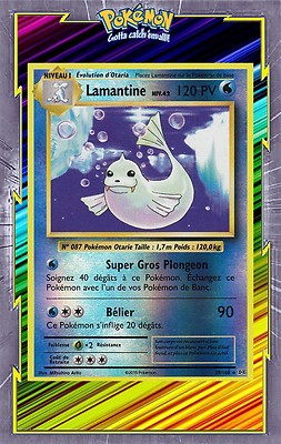  Lamantine Reverse - XY12:Evolutions - 29/108 - Französische Pokemon Karte