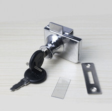 Keys / Chrome Glass Door Security Cam Lock Cabinet Drawer Cupboard Locker