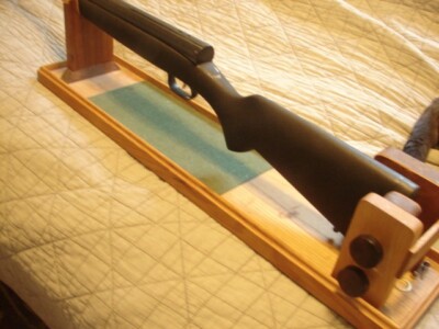 Weihrauch HW35 .17 caliber pellet gun in custom synthetic stock