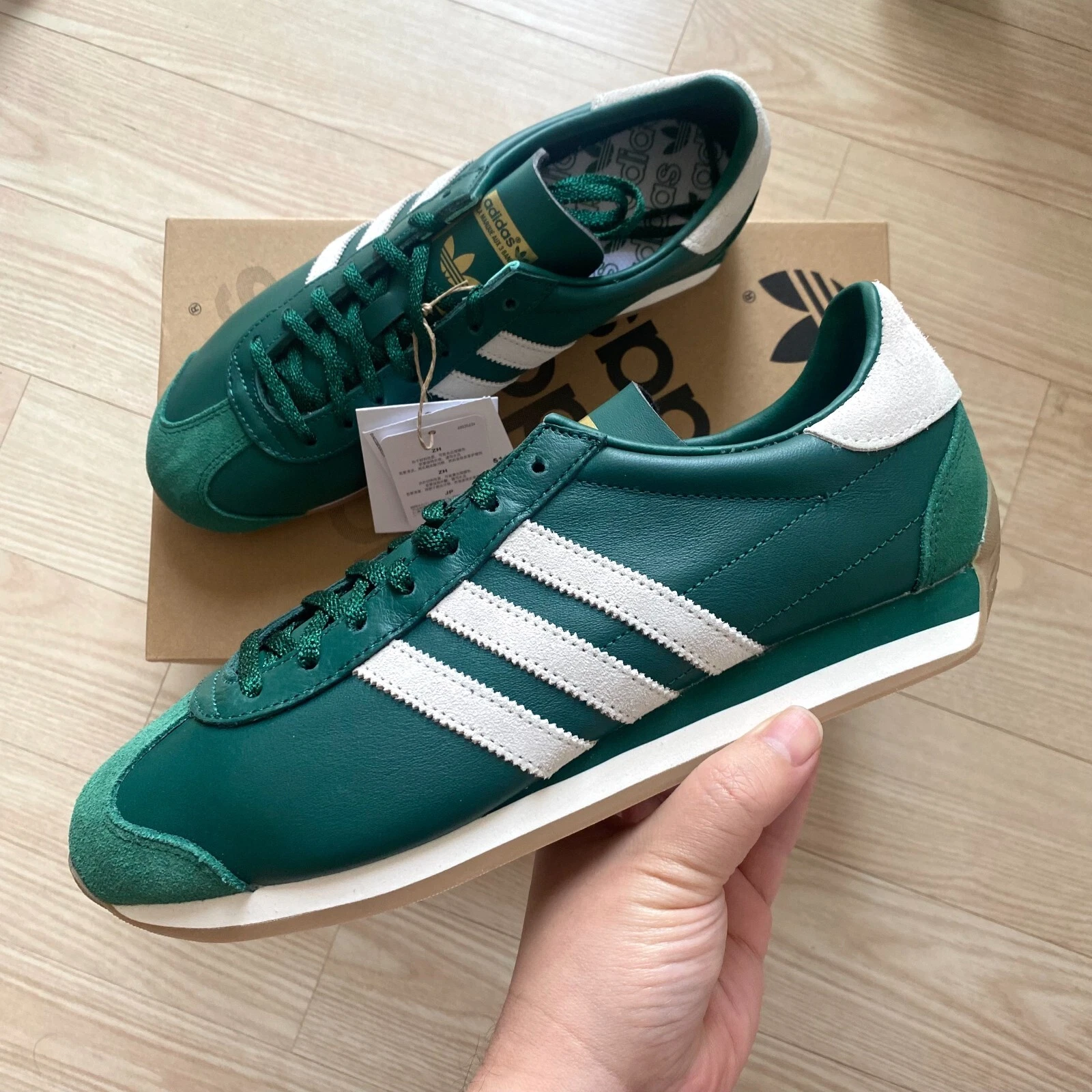 adidas Country OG Collegiate Green Mens Womens Sneakers ✅Multiple Sizes