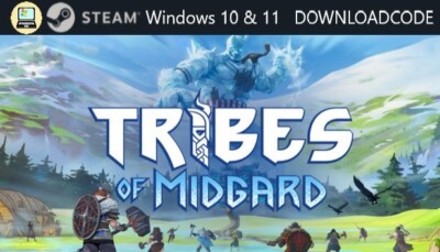 NEU PC Computer Spiel Tribes of Midgard für Windows 10 11 STEAM Downloadcode Key