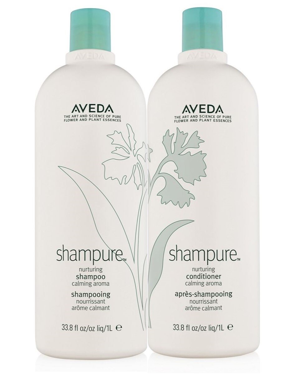 Aveda shampure shampoo and conditioner "New Bottle" 33.8 oz / 1 liter