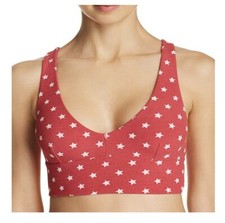 Honeydew Evie Rib Bralette Poppystars Red Size M 7851