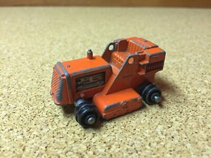 orange excavator toy