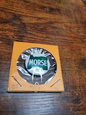 Union made in USA! vintage pinback metal political campaign button Morse