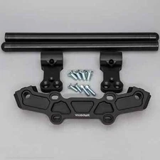 YAMAHA 2018-2024 MT-10 WOODCRAFT RACING CLIPON BAR ADAPTER PLATE - 2" MOUNT