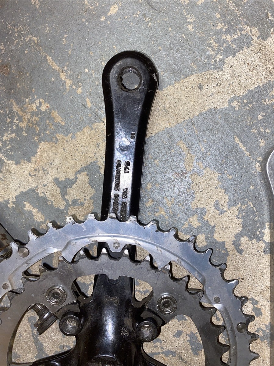 Shimano Deore LX Crankset +Bottom bracket FC-M560 175mm