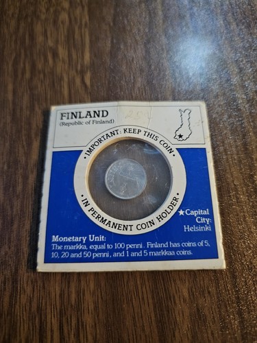 1979 Finland ~ 1 Penni UNC Coin MUST SEE PHOTOS - Picture 7 of 7