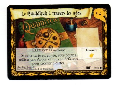 Harry Potter Nr. 67/80 - Quidditch durch die Jahrhunderte (Ref. 117)
