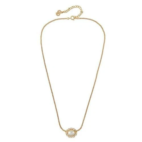 Fausse perle cristal vintage années 1980 Christian Dior Swarovski SIGNÉE OR