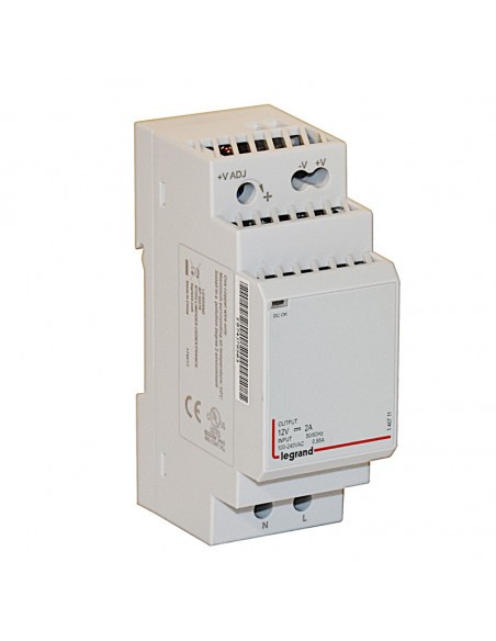 Alimentation 12V à découpage monophasée à haute efficacité énergétique
