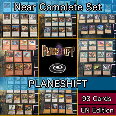 Planeshift Near Complete Magic the Gathering MTG bulk lot fym0 PLS EN2