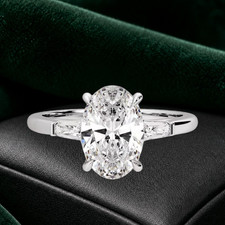 Ovalschliff 4,45 ct IGI-zertifiziert im Labor...