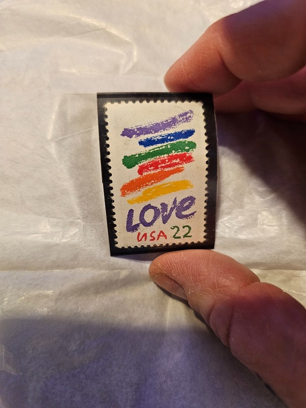 1985 US Postage Single Stamp Love Stamp 22 cents Mint