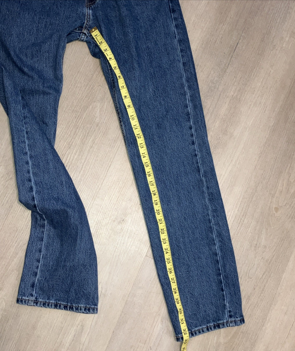 Levi’s 505 Denim 32x34 Men’s Blue Jeans image 10