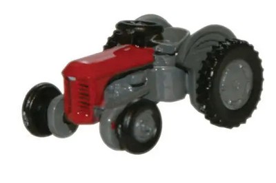 Oxford Diecast N Ferguson TE Farm Tractor Assembled Red, Gray NTEA002