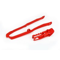 Ufo Patin Rot HO04690-070 FüR Honda Motorrad Repuestos Neu