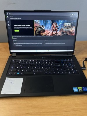 Gigabyte Aorus 17 YE5 Gaming Laptop i9-12900H GeForce RTX 3080 Ti 32GB DDR5 RAM
