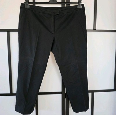 S. Oliver Selection  leichte Damen chino Style Hose /Sommerhose schwarz Gr.46